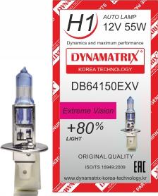 Dynamatrix DB64150EXV - Bulb, headlight www.avaruosad.ee