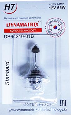 Dynamatrix DB64210-01B - Bulb, headlight www.avaruosad.ee