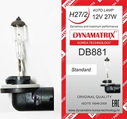 Dynamatrix DB881 - Лампа накаливания, основная фара www.avaruosad.ee