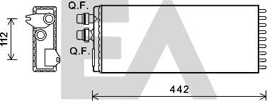 EACLIMA 45C30012 - Soojusvaheti,salongiküte www.avaruosad.ee