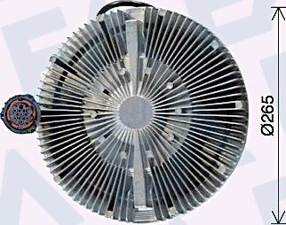 EACLIMA 35C76D11 - Fan Wheel, engine cooling www.avaruosad.ee