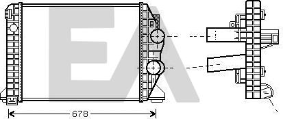 EACLIMA 36A45020 - Kompressoriõhu radiaator www.avaruosad.ee