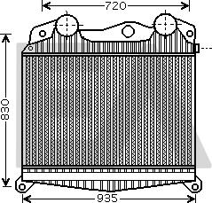 EACLIMA 36A47011 - Intercooler, charger www.avaruosad.ee