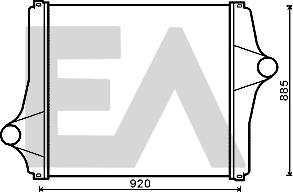 EACLIMA 36A47017 - Kompressoriõhu radiaator www.avaruosad.ee