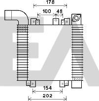 EACLIMA 36A28014 - Kompressoriõhu radiaator www.avaruosad.ee