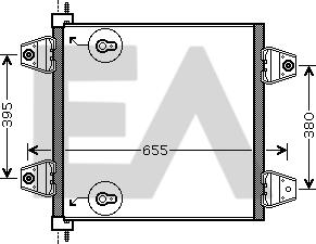 EACLIMA 30C16003 - Condenser, air conditioning www.avaruosad.ee