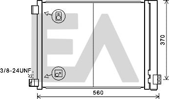 EACLIMA 30C18053 - Kondensaator,kliimaseade www.avaruosad.ee