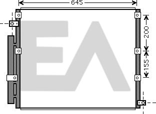 EACLIMA 30C71040 - Конденсатор, кондиционер www.avaruosad.ee