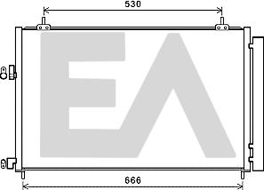 EACLIMA 30C71084 - Конденсатор, кондиционер www.avaruosad.ee