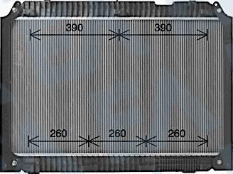 EACLIMA 31R45094 - Radiator, engine cooling www.avaruosad.ee