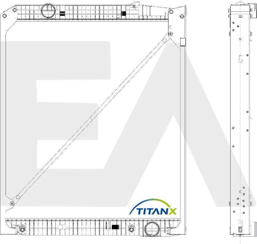 EACLIMA 31R45032T - Radiaator,mootorijahutus www.avaruosad.ee