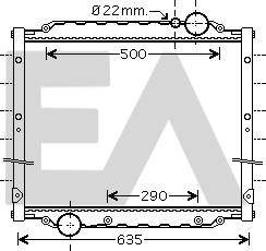 EACLIMA 31R47013 - Radiators, Motora dzesēšanas sistēma www.avaruosad.ee