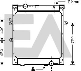 EACLIMA 31R47029 - Jäähdytin,moottorin jäähdytys www.avaruosad.ee