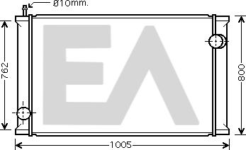 EACLIMA 31R59008 - Radiators, Motora dzesēšanas sistēma www.avaruosad.ee
