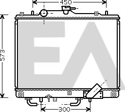 EACLIMA 31R51071 - Радиатор, охлаждение двигателя www.avaruosad.ee