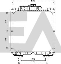 EACLIMA 31R53008 - Radiators, Motora dzesēšanas sistēma www.avaruosad.ee