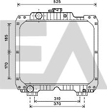 EACLIMA 31R53007 - Radiators, Motora dzesēšanas sistēma www.avaruosad.ee