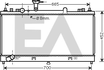 EACLIMA 31R52101 - Radiators, Motora dzesēšanas sistēma www.avaruosad.ee