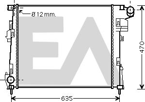 EACLIMA 31R60150 - Radiators, Motora dzesēšanas sistēma www.avaruosad.ee