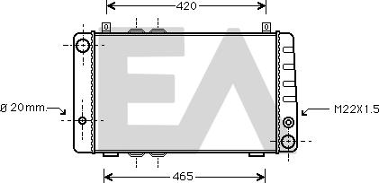 EACLIMA 31R61002 - Radiators, Motora dzesēšanas sistēma www.avaruosad.ee