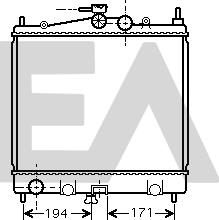 EACLIMA 31R18005 - Radiators, Motora dzesēšanas sistēma www.avaruosad.ee