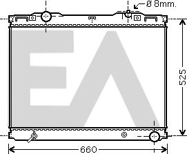 EACLIMA 31R36085 - Radiaator,mootorijahutus www.avaruosad.ee