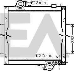 EACLIMA 31R32001 - Radiators, Motora dzesēšanas sistēma www.avaruosad.ee