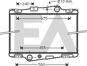 EACLIMA 31R76004 - Radiators, Motora dzesēšanas sistēma www.avaruosad.ee