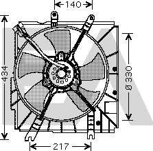 EACLIMA 33V52003 - Fan, radiator www.avaruosad.ee