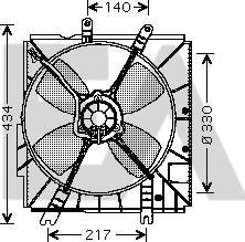 EACLIMA 33V52002 - Fan, radiator www.avaruosad.ee