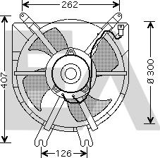 EACLIMA 33V05003 - Fan, radiator www.avaruosad.ee