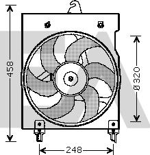 EACLIMA 33V10009 - Fan, radiator www.avaruosad.ee