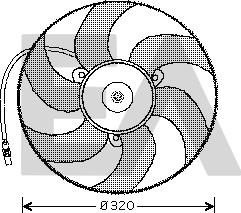 EACLIMA 33V10004 - Fan, radiator www.avaruosad.ee