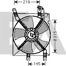 EACLIMA 33V20008 - Fan, radiator www.avaruosad.ee