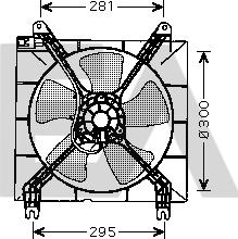 EACLIMA 33V20007 - Fan, radiator www.avaruosad.ee