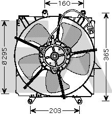 EACLIMA 33V71011 - Fan, radiator www.avaruosad.ee