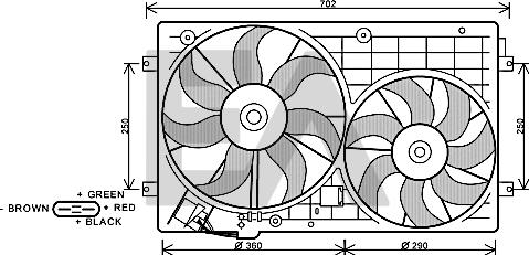 EACLIMA 33V77024 - Ventilators, Motora dzesēšanas sistēma www.avaruosad.ee