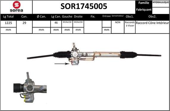 EAI SOR1745005 - Steering Gear www.avaruosad.ee