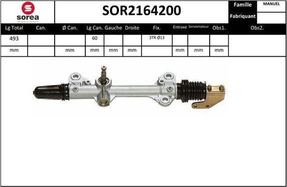 EAI SOR2164200 - Steering Gear www.avaruosad.ee