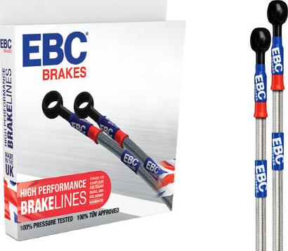 EBC Brakes BLA2142-4L - Augstas veiktspējas bremžu šļūteņu komplekts www.avaruosad.ee