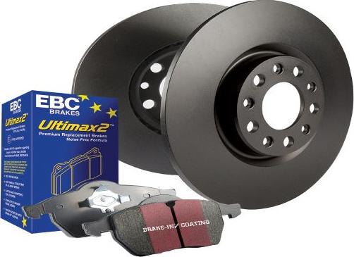 EBC Brakes PDKF465 - High Performance Brake Kit www.avaruosad.ee