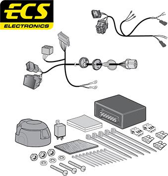 ECS AU06813MU - Electric Kit, towbar www.avaruosad.ee