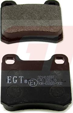 EGT 321411EGT - Brake Pad Set, disc brake www.avaruosad.ee