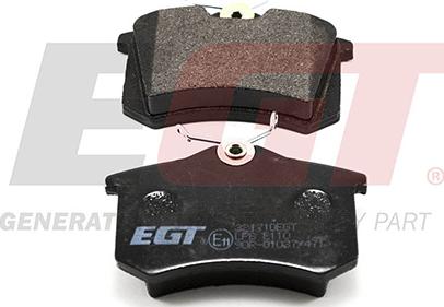EGT 321710EGT - Brake Pad Set, disc brake www.avaruosad.ee
