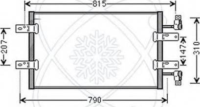 EACLIMA 30W0039 - Kondensor, klimatanläggning www.avaruosad.ee