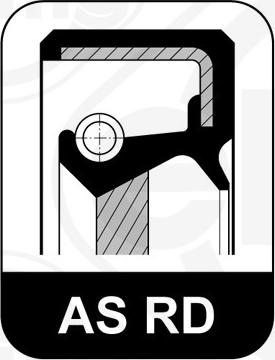 Elring 166.160 - Shaft Seal, crankshaft www.avaruosad.ee