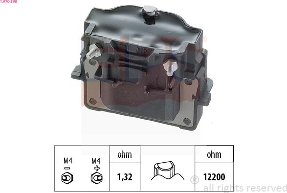 EPS 1.970.199 - Ignition Coil www.avaruosad.ee