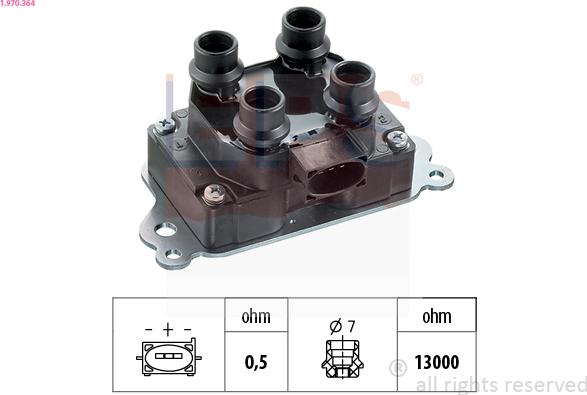 EPS 1.970.364 - Aizdedzes spole www.avaruosad.ee