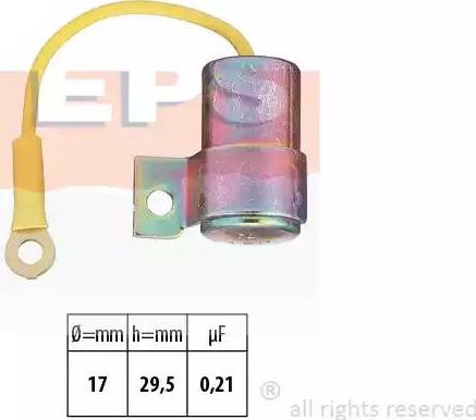 EPS 1.113.088 - Condenser, ignition www.avaruosad.ee