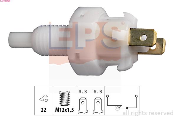 EPS 1.810.004 - Brake Light Switch www.avaruosad.ee